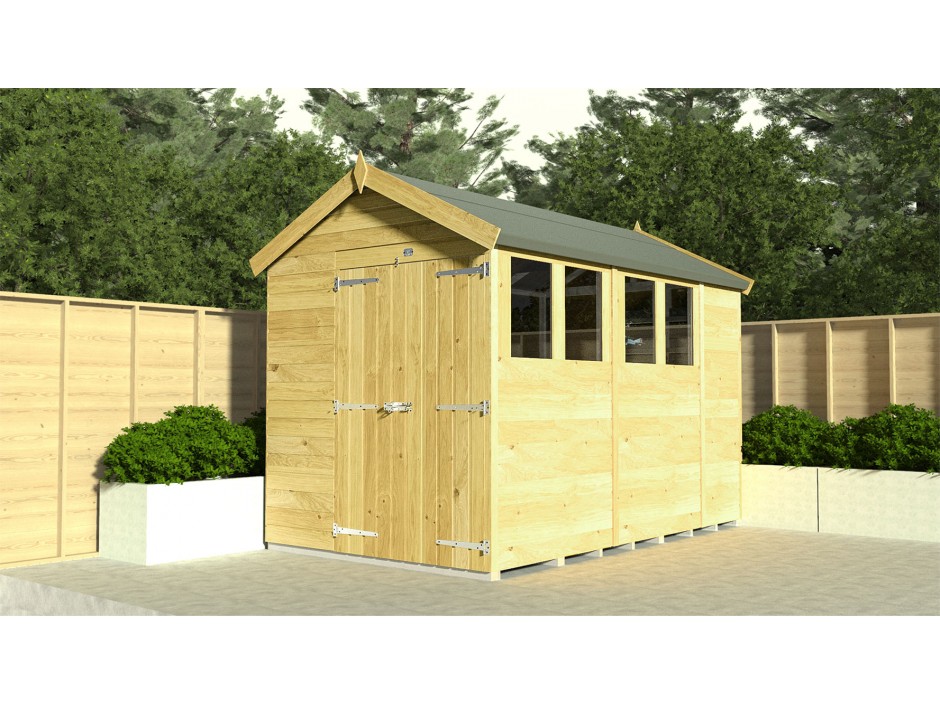 6ft x 4ft Apex Shed