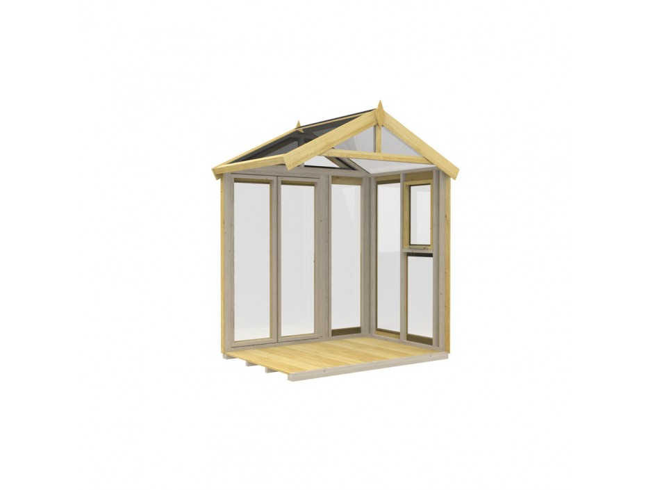 6ft x 4ft Glass Green House